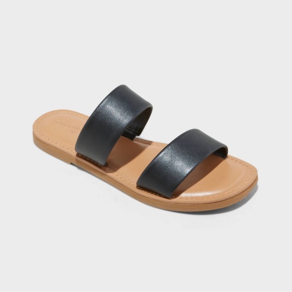 Universal Thread Shoes - NWT Women's Dora Footbed Sandals - Universal
ThreadBlack